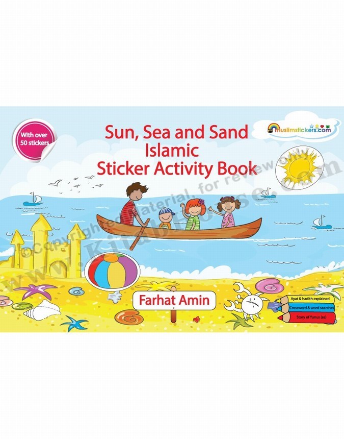 Sun, Sea and Sand Islamic Sticker Activity Book